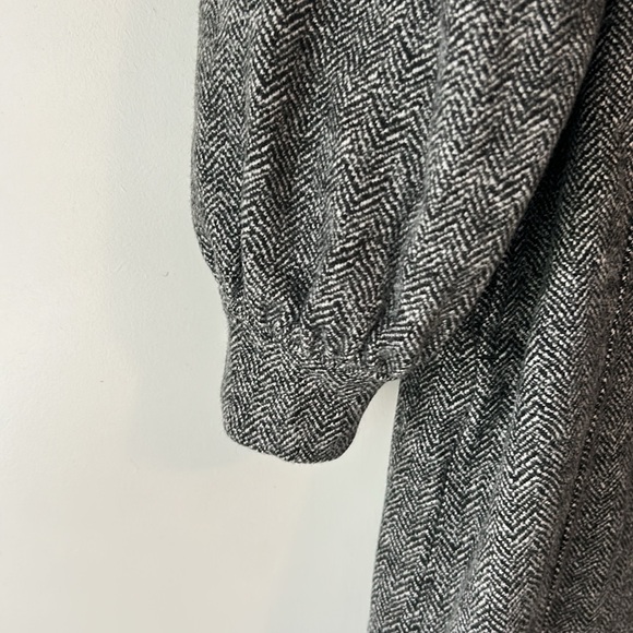 LOFT Charcoal Long Sleeve Dress - Picture 3 of 5